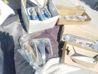 4 New Metal Faucets 