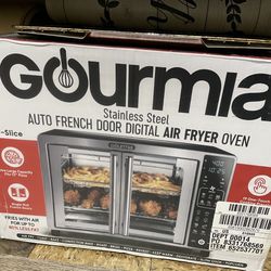 BRAND NEW!! Gourmia Digital French Door Air Fryer Toaster Oven -VHTF!