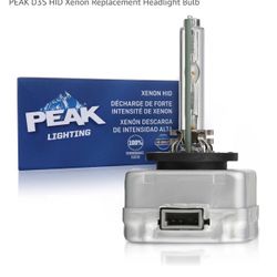 Peak Lighting Xenon HID D3S $40 Chevy/GMC Replacement Headlight Bulb