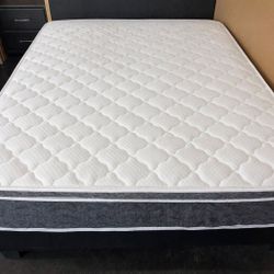 Queen Bed Frame + Queen Mattress - Just $399!