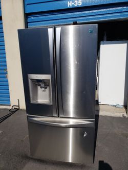 KENMORE STAINLESS STEEL FRENCH DOOR