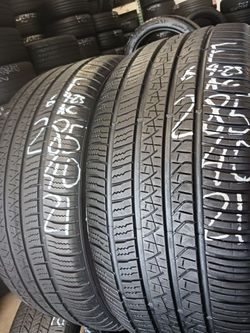 285/40-21 (2 Perilli Scorpions 🦂 Tires 85% Tread Life 