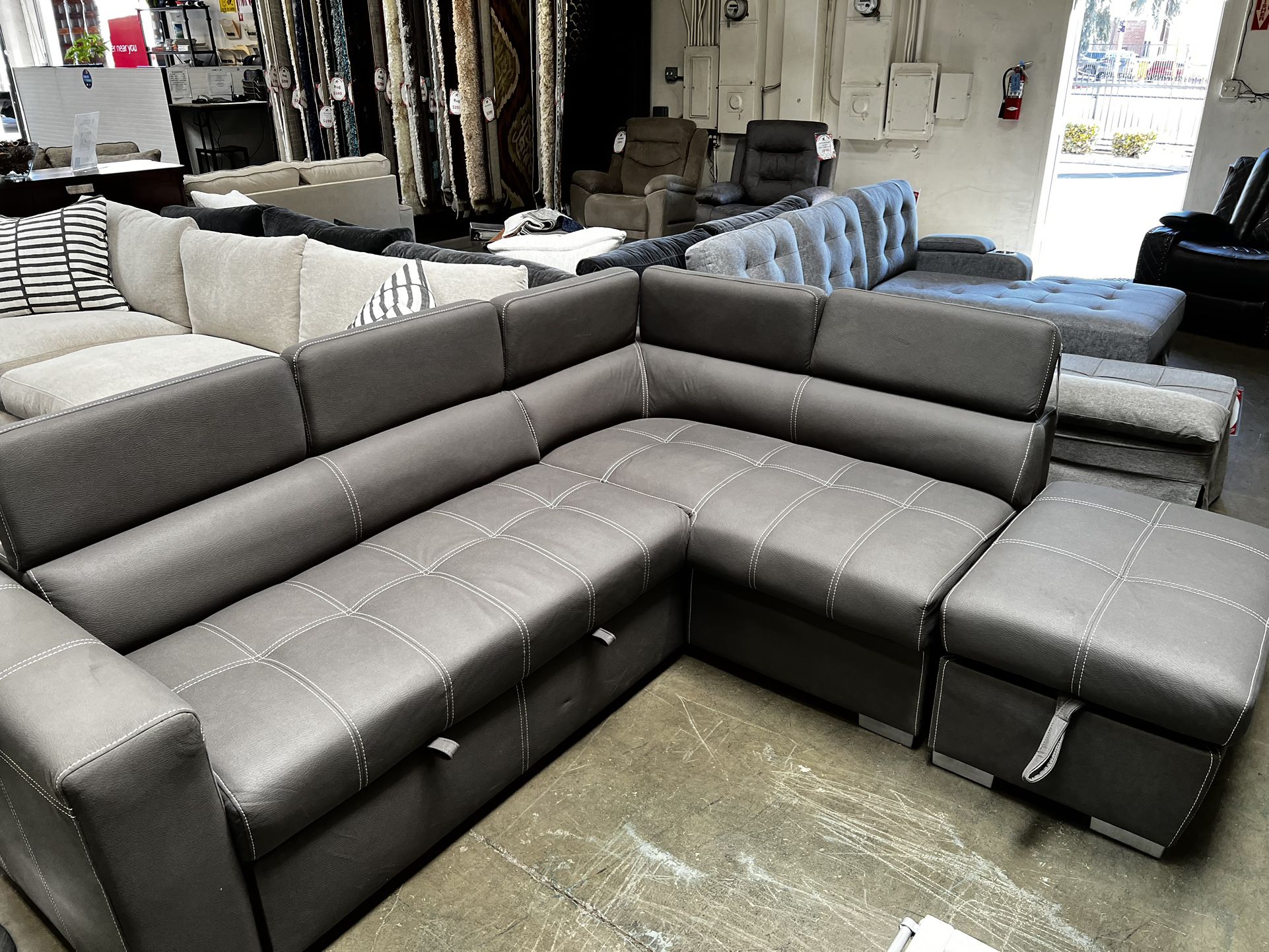 Sectional Sleeper With Storage