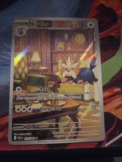 Pokemon Herdier 155 White Flare
