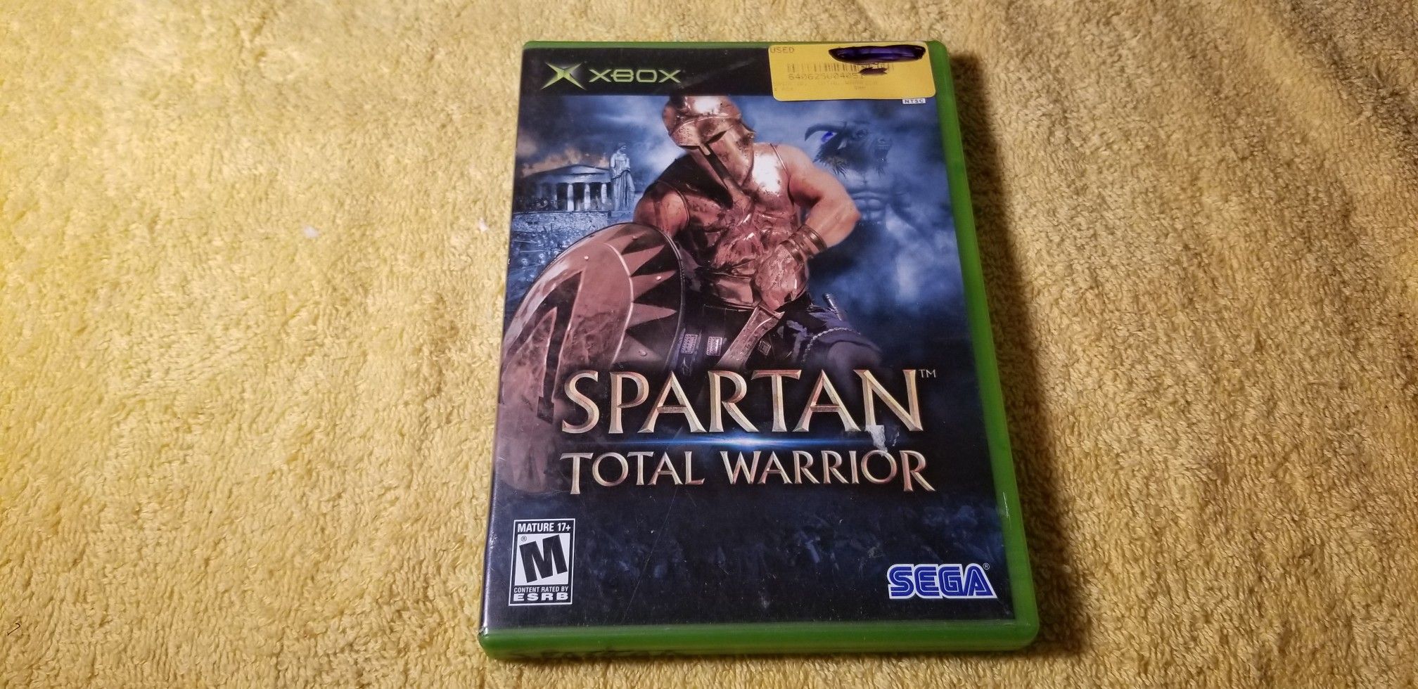 SPARTAN TOTAL WARRIOR XBOX GAME COMPLETE for Sale in Missouri City