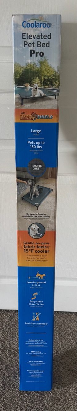 Coolaroo large elevated dog bed