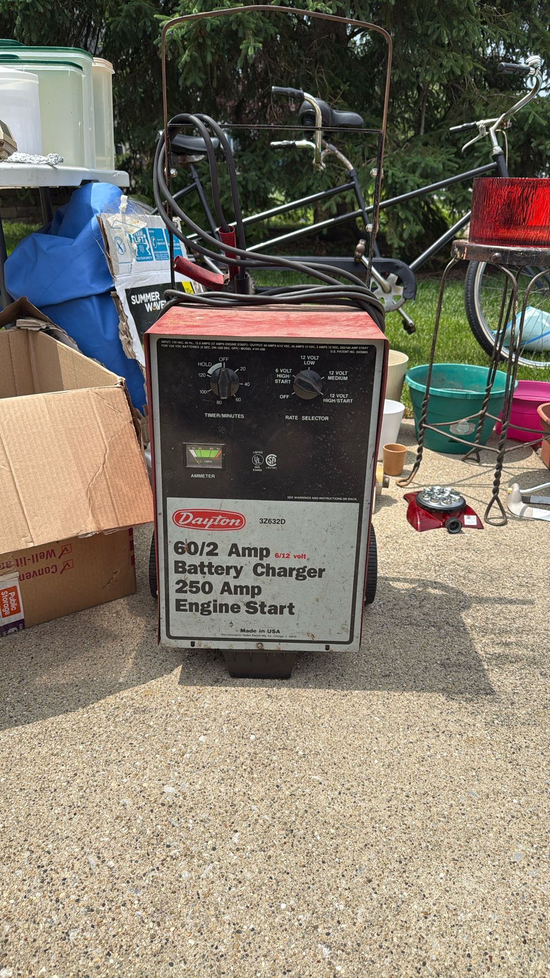 Dayton Battery Charger