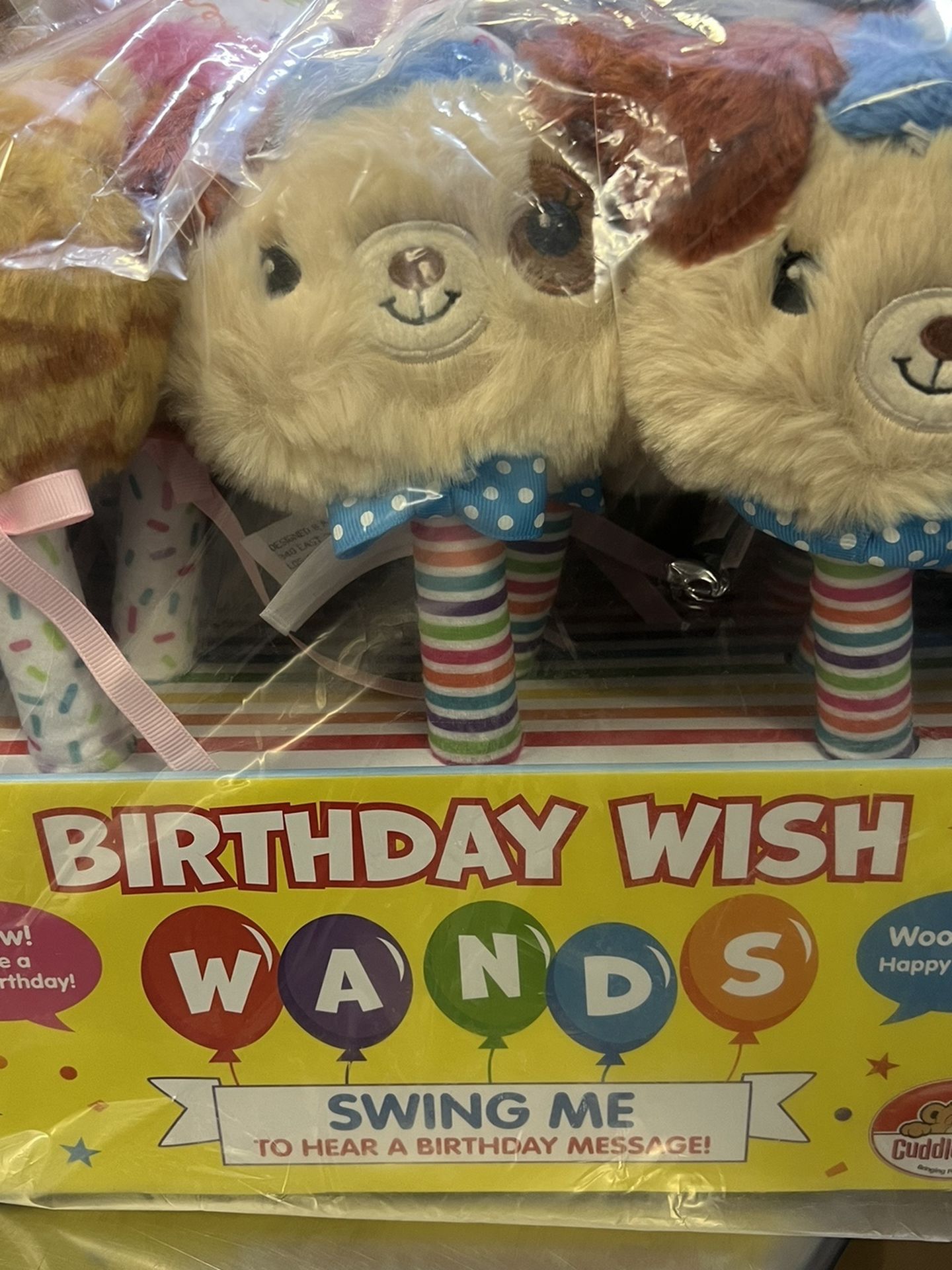 Happy Birthday Musical Wands Set Of 12