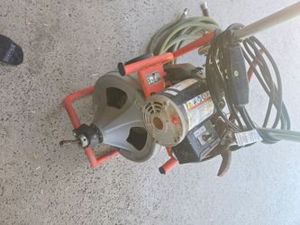 Ridgid K-400 Power Forward Reverse Drain Snake.