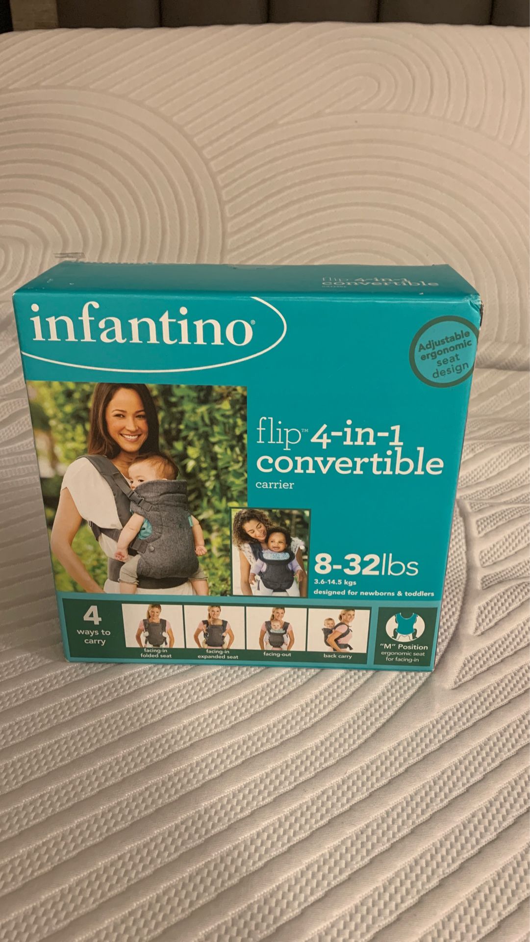 Infantino 4-in-1 convertible baby carrier