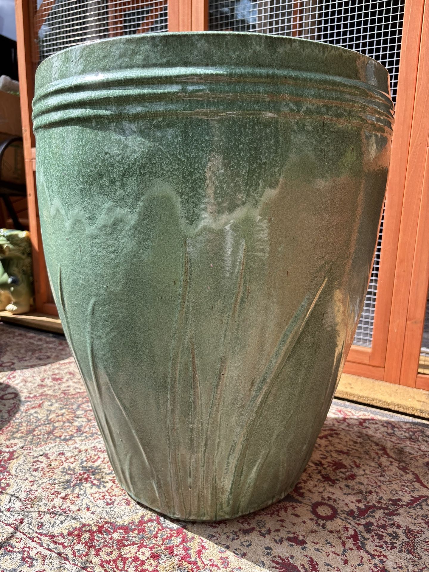 Tall Indoor Outdoor Planter 20x16”