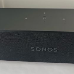 Sonos Beam - Smart TV Sound Bar with Amazon Alexa Built-in (Black)