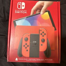 Nintendo Switch Oled Mario Red 