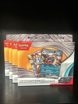 Pokemon Mabosstiff ex box