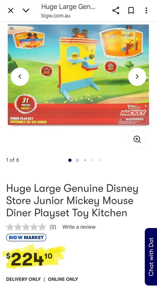 Disney Mickey's Diner