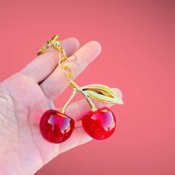 Cherry Keychains 