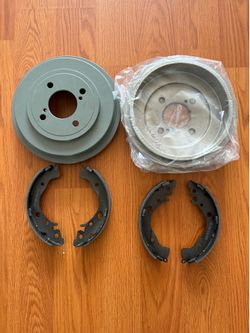 Rear Brake Drum and Shoes