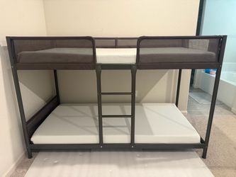 IKEA Tuffing Kids Bunk Bed with Foam Mattress