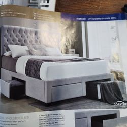 Brand New Queen Bed Frame With Storage 