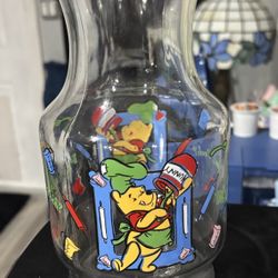 Disney Winnie The Pooh & Eeyore Carafe. “What’s Cooking Pooh”