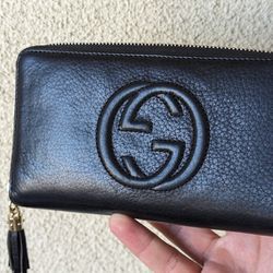 Gucci Soho GG Long Wallet Zip Around