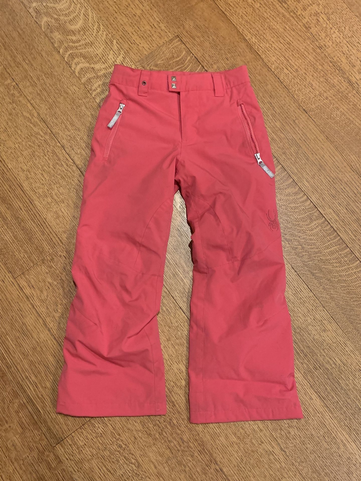Girls Pink Spyder Snow pants size 8