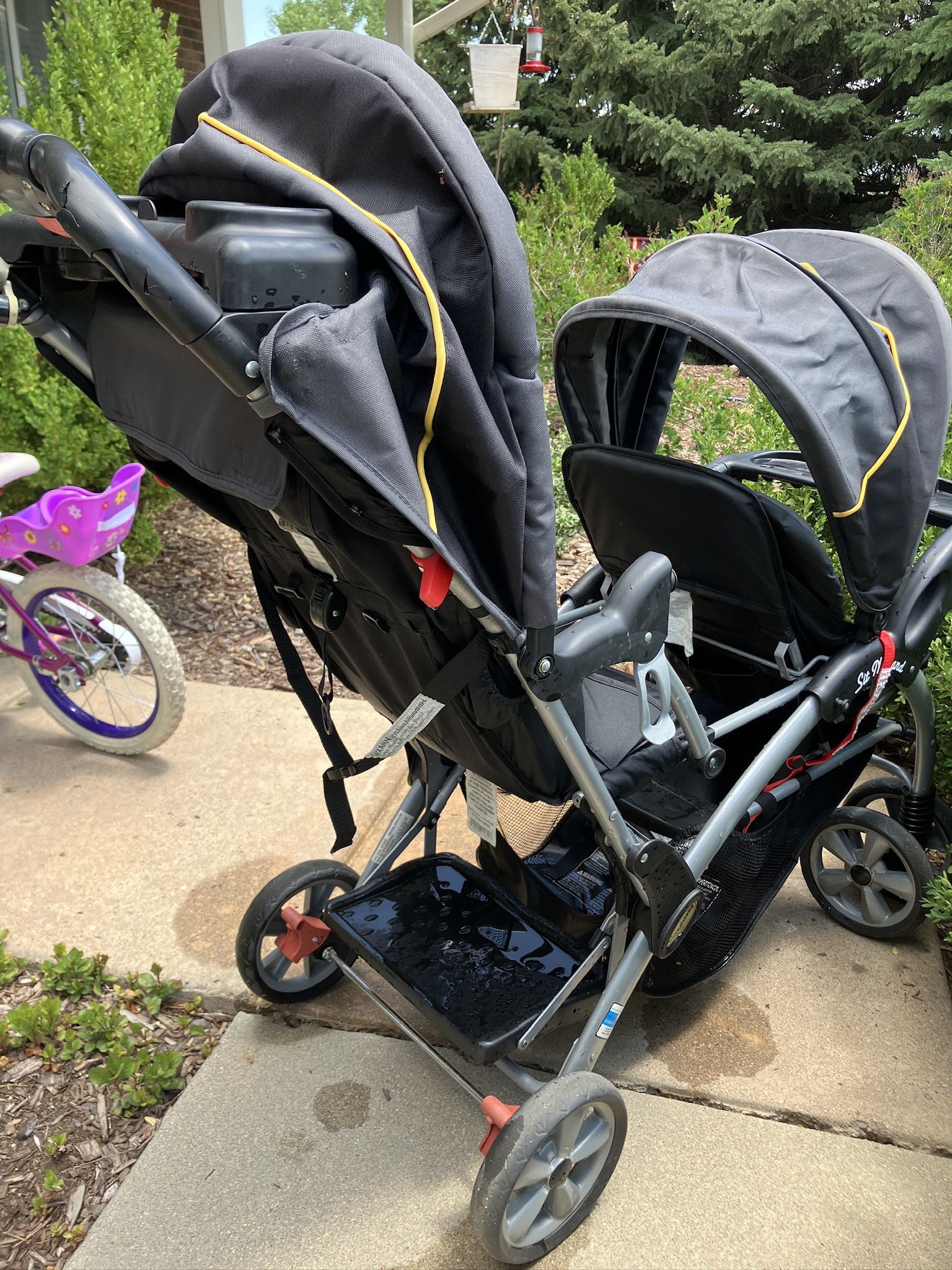 Baby Trend Double Stroller-Sit N Stand