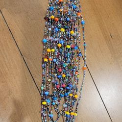 Handmade Beaded Necklace With Magnetic Closure