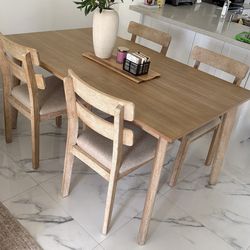 Wood table (no chairs)