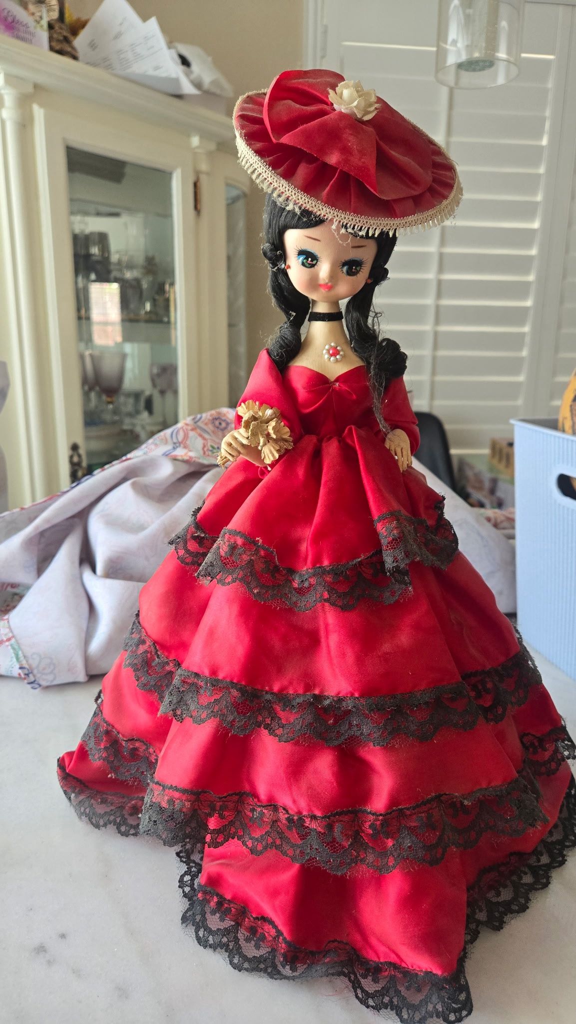 Red Vintage Doll