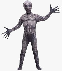 Spooktacular Creations Halloween Ghost Skin Costume size small (5-7)