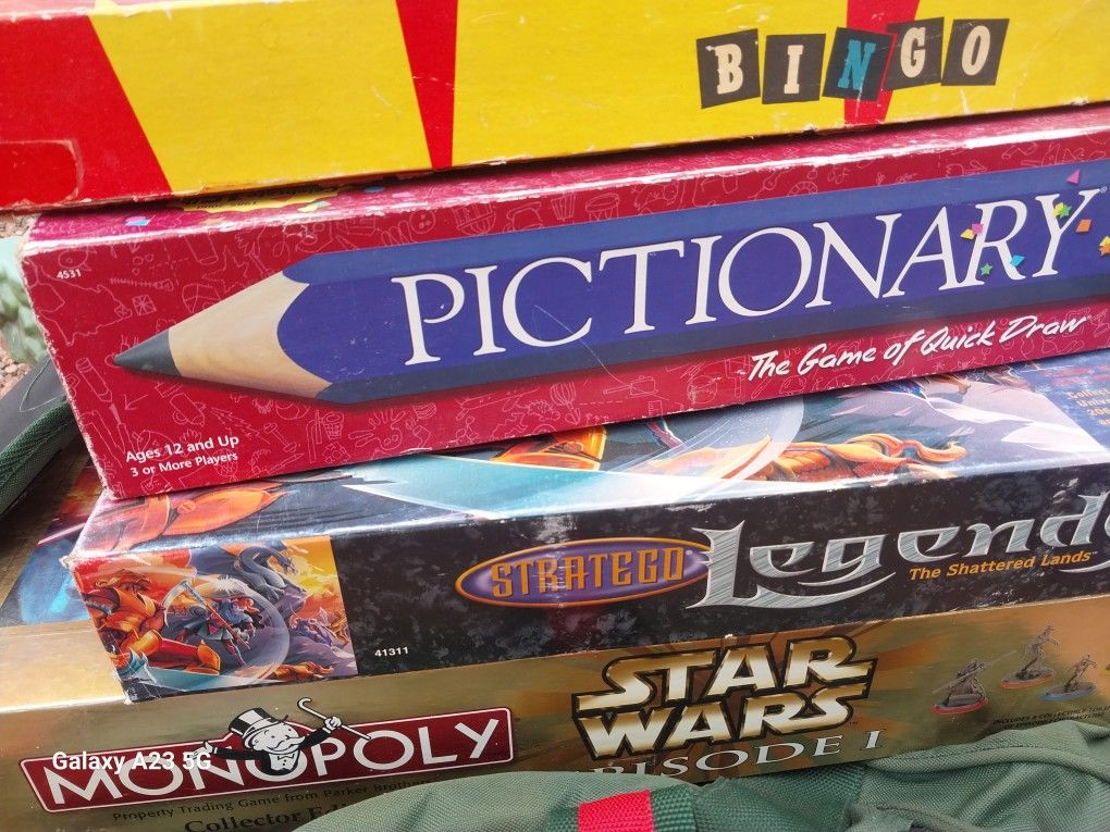 Bundle Of Vintage Broad Games