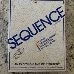 Sequence Board Card Game 