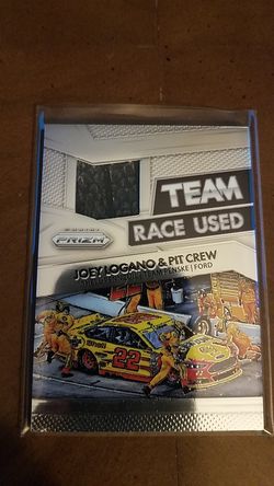 Joey Logano Race Used Card