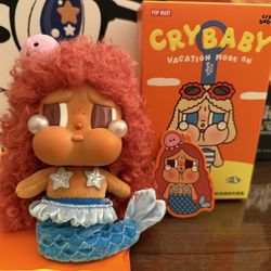 POP MART Crybaby Vacation Mode On Series-Vinyl Plush