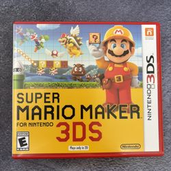 Super Mario Maker for Nintendo 3DS