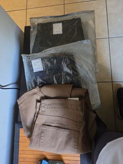 Men's Pants Bundle – Size 36, 3 Pairs