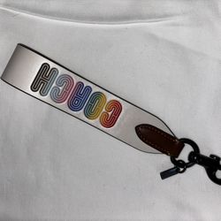 Coach Wristlet Key Fob Loop Holder 