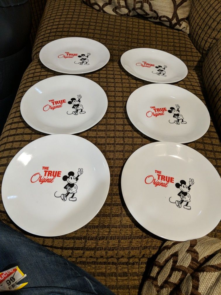 Corelle Mickey Plates