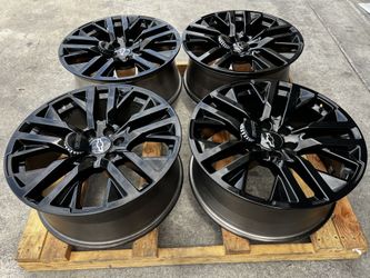 22” GMC CHEVY SIERRA SILVERADO YUKON TAHOE SUBURBAN DENALI HIGH COUNTRY WHEELS RIMS FACTORY OEM (4)