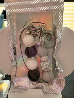 Beaded keychains