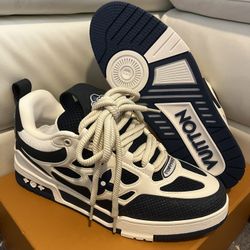 LOUIS VUITTON SKATE BLUE NAVY AND WHITE 