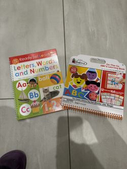 Dry Erase Kindergarten Homeschool Alphabet Books