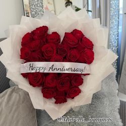 Heart bouquet