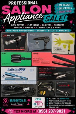 Professional Salon Tools — All NEW LP