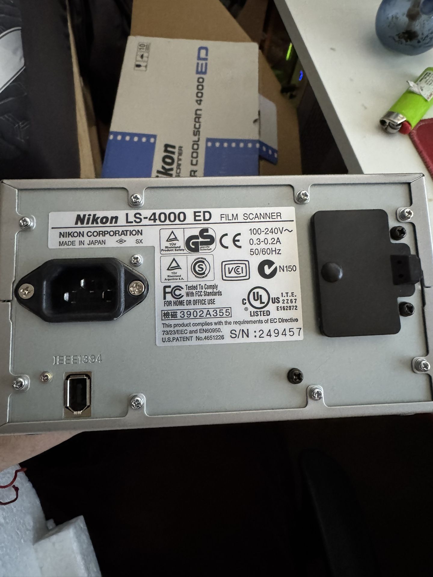 Nikon Film Scanner With Adapters // Delivery Available