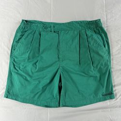 Men’s Givenchy Pleated Green Cotton Shorts