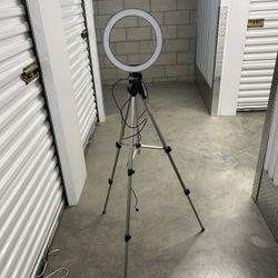 Tripod O Light Camera Photography Equipment USB Multiple Light Setting Dimness Display Adjustable 