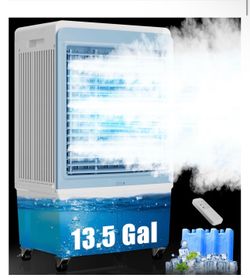 Huge swamp cooler A/C ice cold no window needed!
