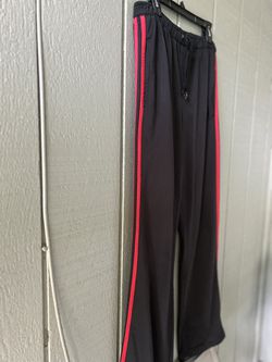 Adidas Pants Medium Black Red Track Stripe Style AZF001 30x29 Sale in Rocklin, CA - OfferUp